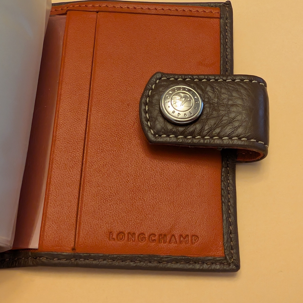 Longchamp Brown Leather Wallet - Picture 6 of 6